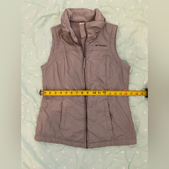 Columbia Tan Cream Womens Vest size Small - Picture 7 of 13